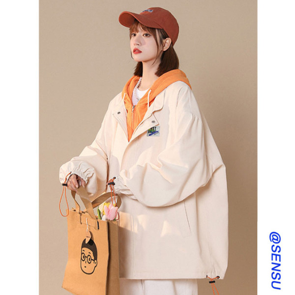 เสื้อแจ็คเก็ตเบสบอล เสื้อคลุม เสื้อแขนยาวสไตล์เกาหลี
