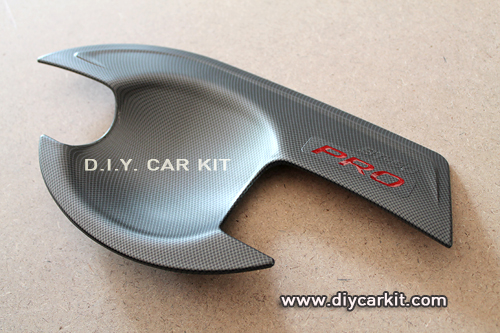 เบ้ารองประตู เคฟล่าห์ดำ BT50 Pro 4Dr