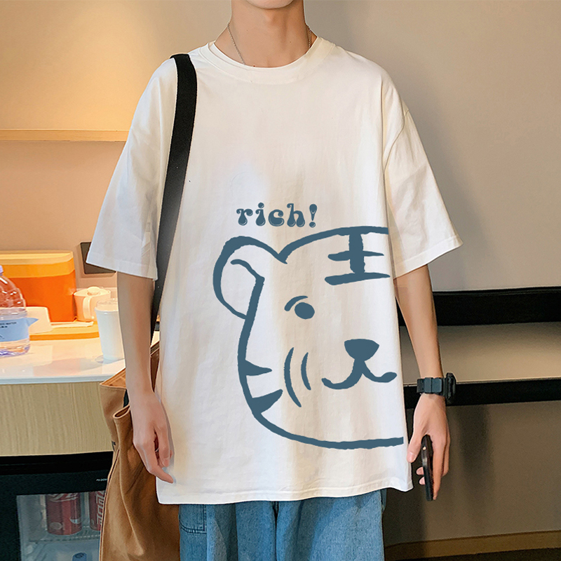 เสื้อยืดผู้ชายอ้วน XL-5XL อกเสื้อ40-52 นิ้ว