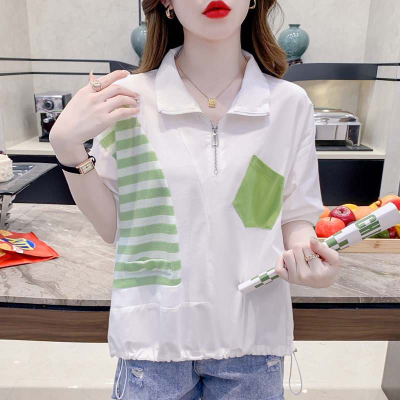 เสื้อผ้าวัยรุ่นเกาหลี เสื้อยืดวัยรุ่นผู้หญิง มีขนาด S M L XL