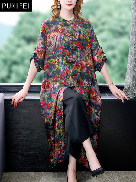 เดรสวัยผู้ใหญ่40-60ปี เดรสคุณแม่ ชุดเดรสทำงานวัยผู้ใหญ่ แบรนด์ MAMA DRESS