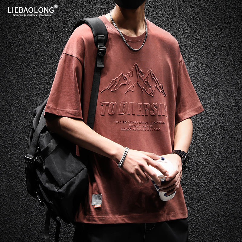 เสื้อยืดผู้ชายอ้วน S-5XL(อกเสื้อ39-51นิ้ว)