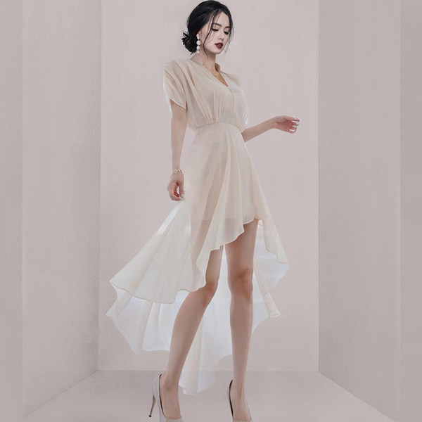 ชุดเดรสยาวสวยๆ ชุดเดรสยาวใส่สบาย ใส่ทำงาน