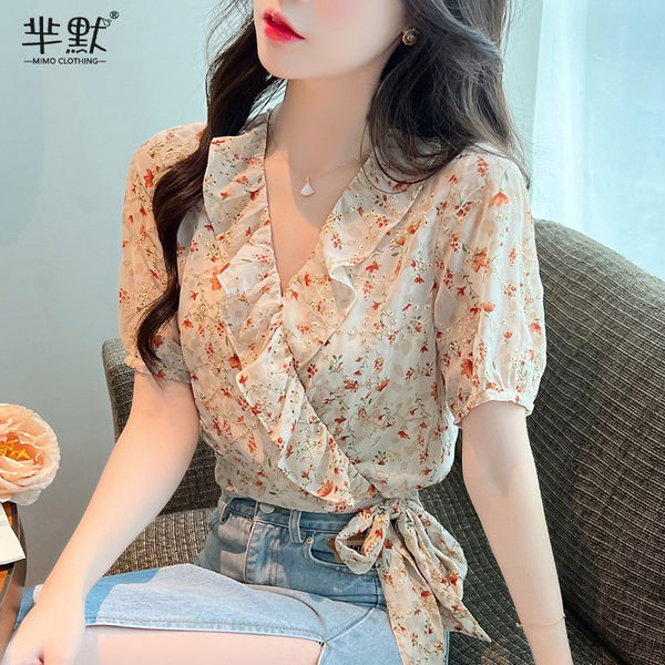 เสื้อชีฟองเกาหลี เสื้อชีฟองสวยๆ