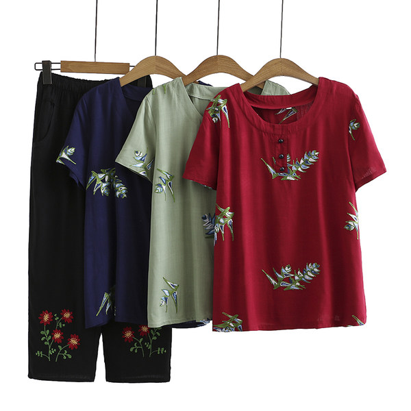 เสื้อลินินสไตล์ผู้ใหญ่ เสื้อคุณแม่ เสื้อผู้ใหญ่ แบรนด์ LININ