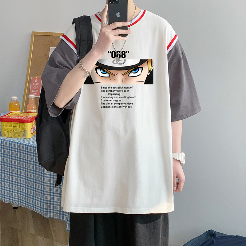 เสื้อยืดผู้ชายอ้วน M-5XL