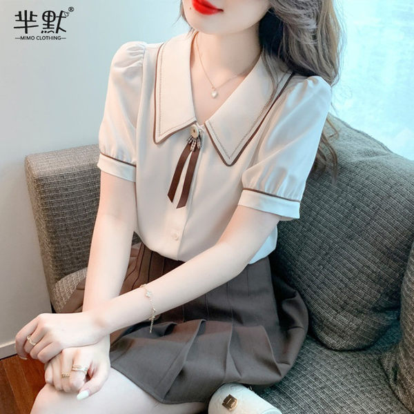 เสื้อชีฟองเกาหลี เสื้อชีฟองสวยๆ
