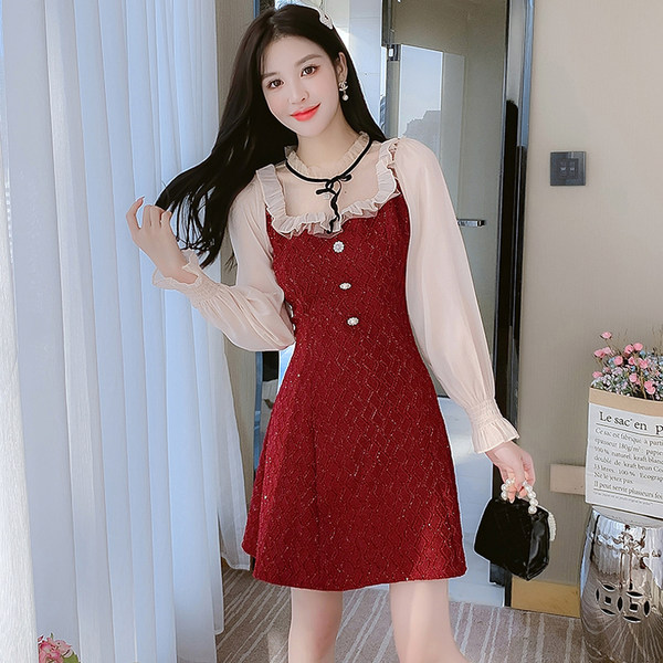 ชุดเดรสเกาหลี ชุดเดรสน่ารัก By Meiyi women's clothing