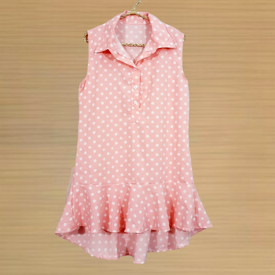 Dress3476-3484 เดรสเชิ้ตชายระบายลายจุด ผ้าไหมอิตาลีเนื้อนิ่ม งานน่ารักผ้าเนื้อดีใส่สบาย