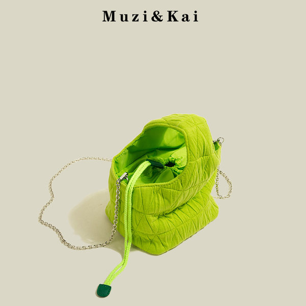 กระเป๋าสะพายข้างผู้หญิง กระเป๋าสะพายสไตล์เกาหลี By Muzi&Kai