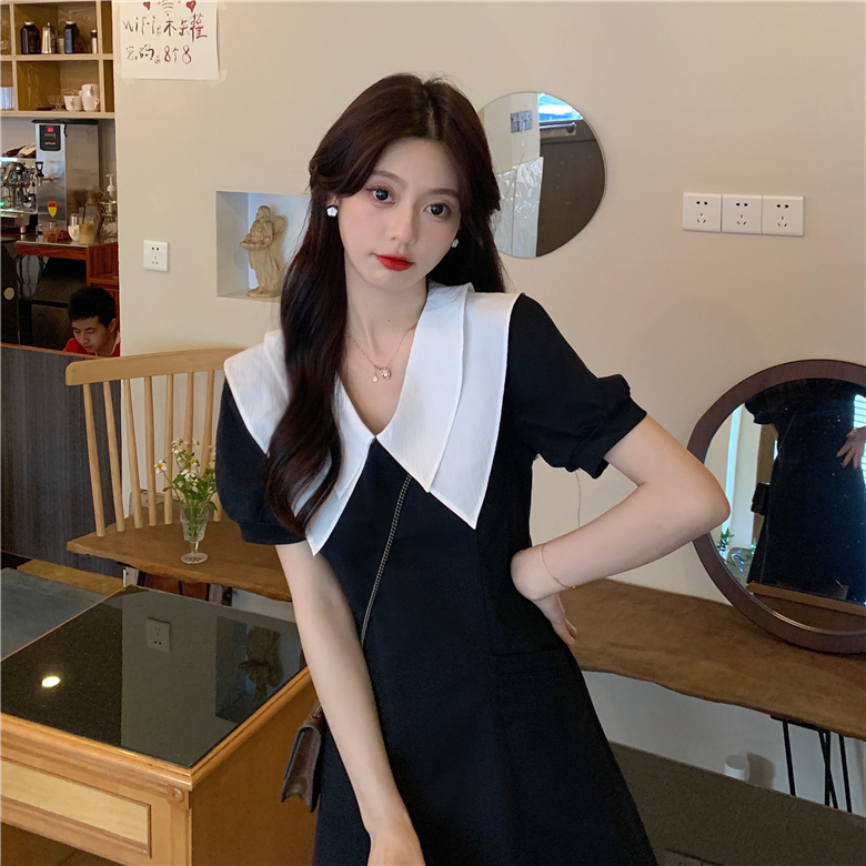 เดรสคนอ้วน เดรสสาวอวบ ชุดเดรสคนอ้วนวัยรุ่น BY PLUS SIZE Girl