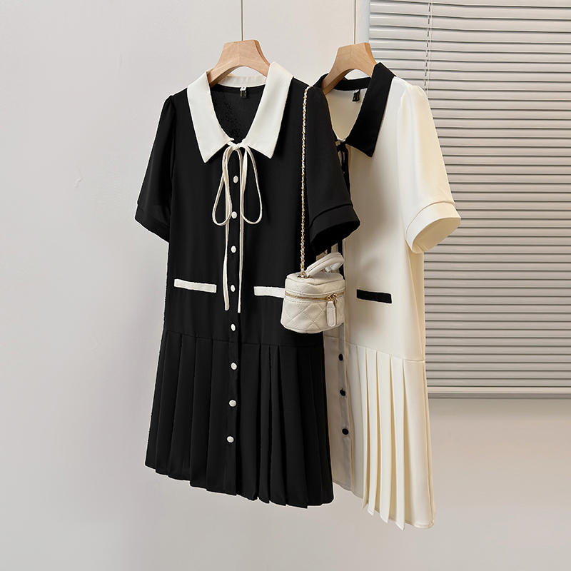 เดรสสาวอวบ มีไซส์ L-4XLอกเสื้อ 38-47 นิ้ว ใส่ได้ทั้งสาวหุ่นดีน่ารักจนถึงสาวอวบพลัสไซส์ จัดส่งฟรี! ทักแชทสั่งซื้อ