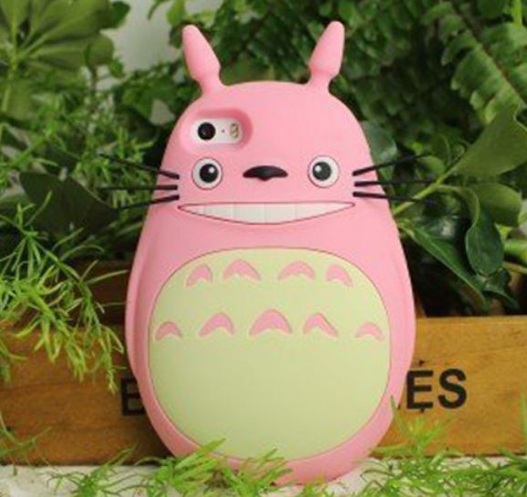 เคส iphone 6 6 plus เคสซิลิโคน อย่างดี เคส 3D ลายการ์ตูน Totoro จากญี่ปุ่น น่ารัก น่าสะสม สีชมพู หวาน ๆ น่ารัก เคสหายาก 345393_2