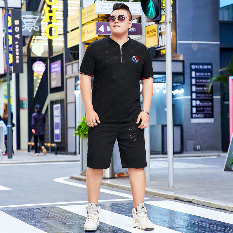 เสื้อยืดผู้ชายอ้วน S-5XL(อกเสื้อ39-51นิ้ว)