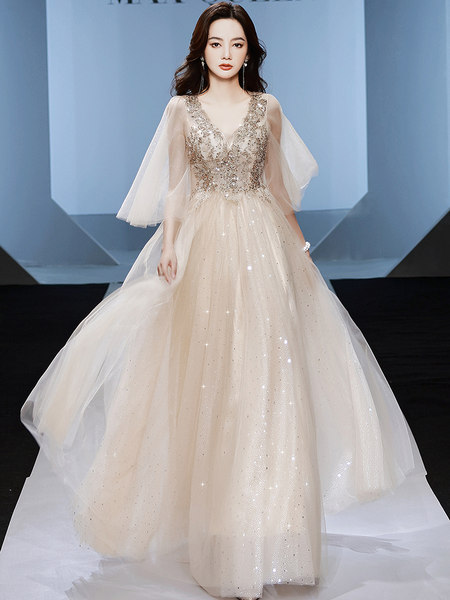 ชุดราตรี ชุดออกงาน ดีไซน์หรู แบรนด์ Angel