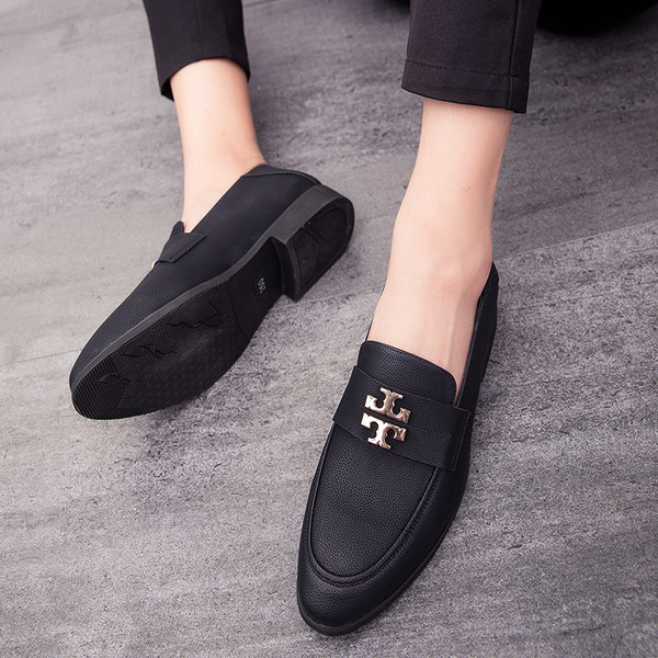 รองเท้าโลฟเฟอร์ชาย รองเท้าผู้ชาย รองเท้าแฟชั่นชาย รองเท้าหนังผู้ชาย Men Loafer Slip-On Shoes
