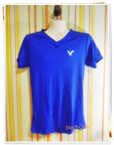 เสื้อยืด American Eagle สีน้ำเงิน