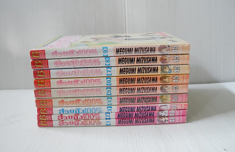 สวยปิ๊ง 100% 9 เล่มจบ / Mizusawa Megumi