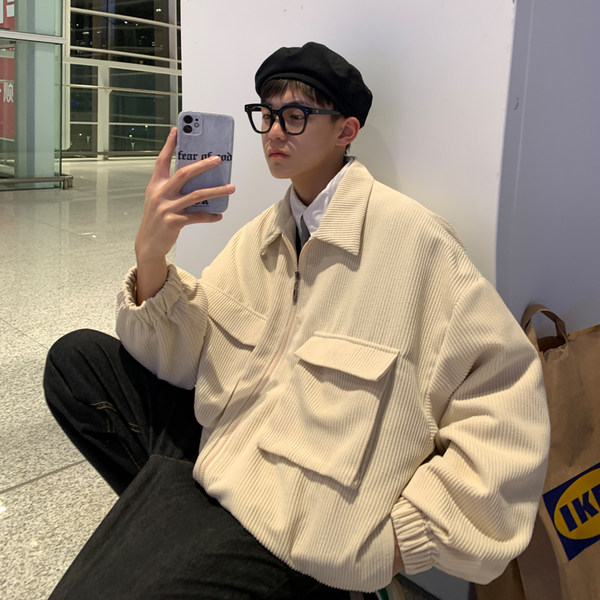 เสื้อแจ็คเก็ตเบสบอล เสื้อคลุม เสื้อแขนยาวสไตล์เกาหลี