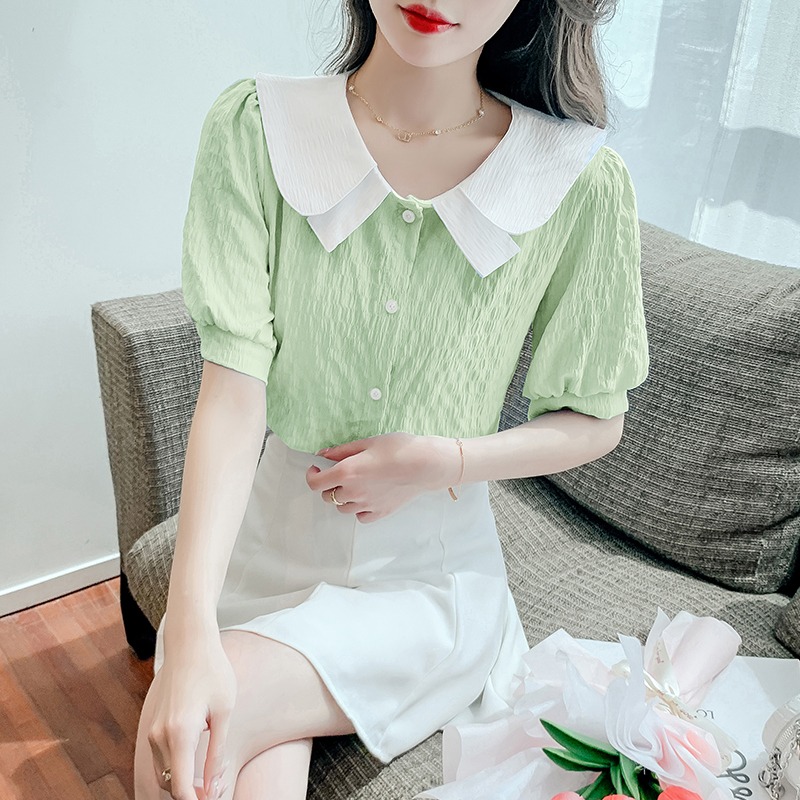 เสื้อเชิ้ตแขนยาววัยรุ่น ลายสวยๆ แบรนด์ YIL AN