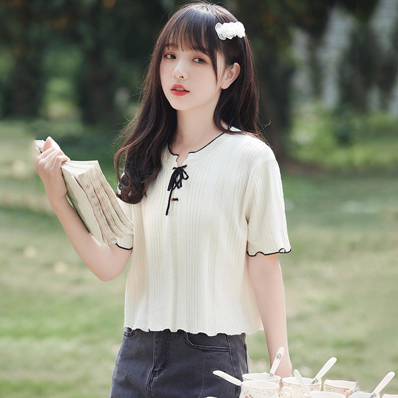 เสื้อผ้าวัยรุ่นเกาหลี เสื้อยืดวัยรุ่นผู้หญิง มีขนาด S M L XL