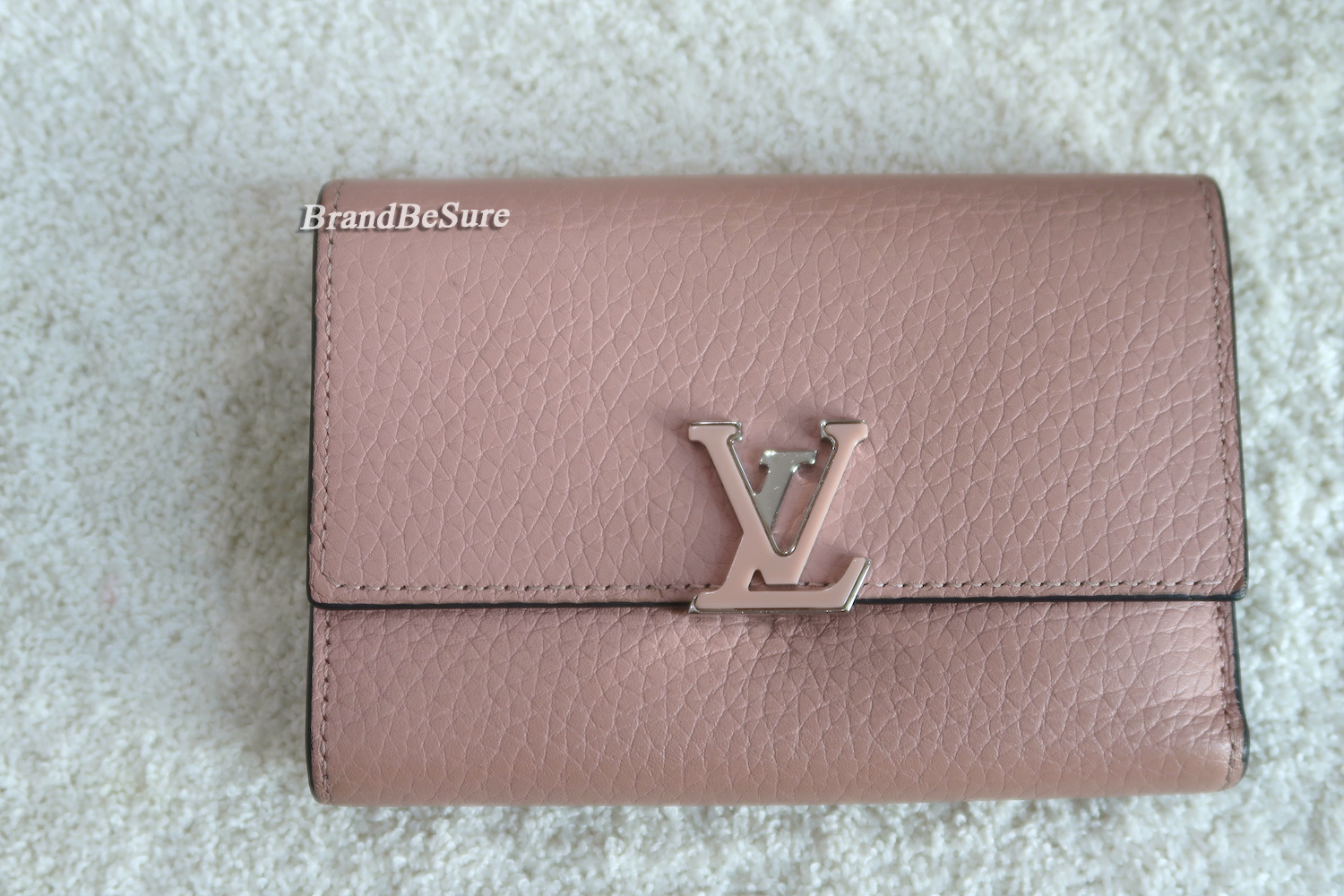 Louis Vuitton Mulan Pink Taurillon Capucines Mini Wallet