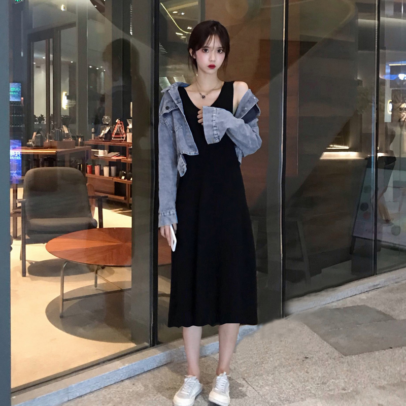เดรสแขนสั้นมีไซส์L-4XLอก38-47นิ้ว