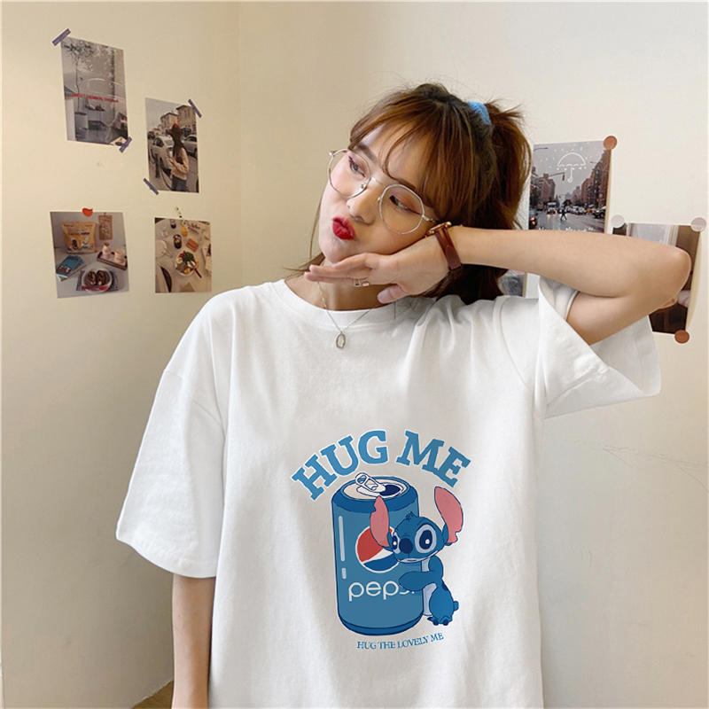 เสื้อโอเวอร์ไซส์เกาหลี เสื้อยืดพลัสไซส์ เสื้อยืดคนอ้วน เสื้อยืดโอเวอร์ไซส์ผู้หญิง