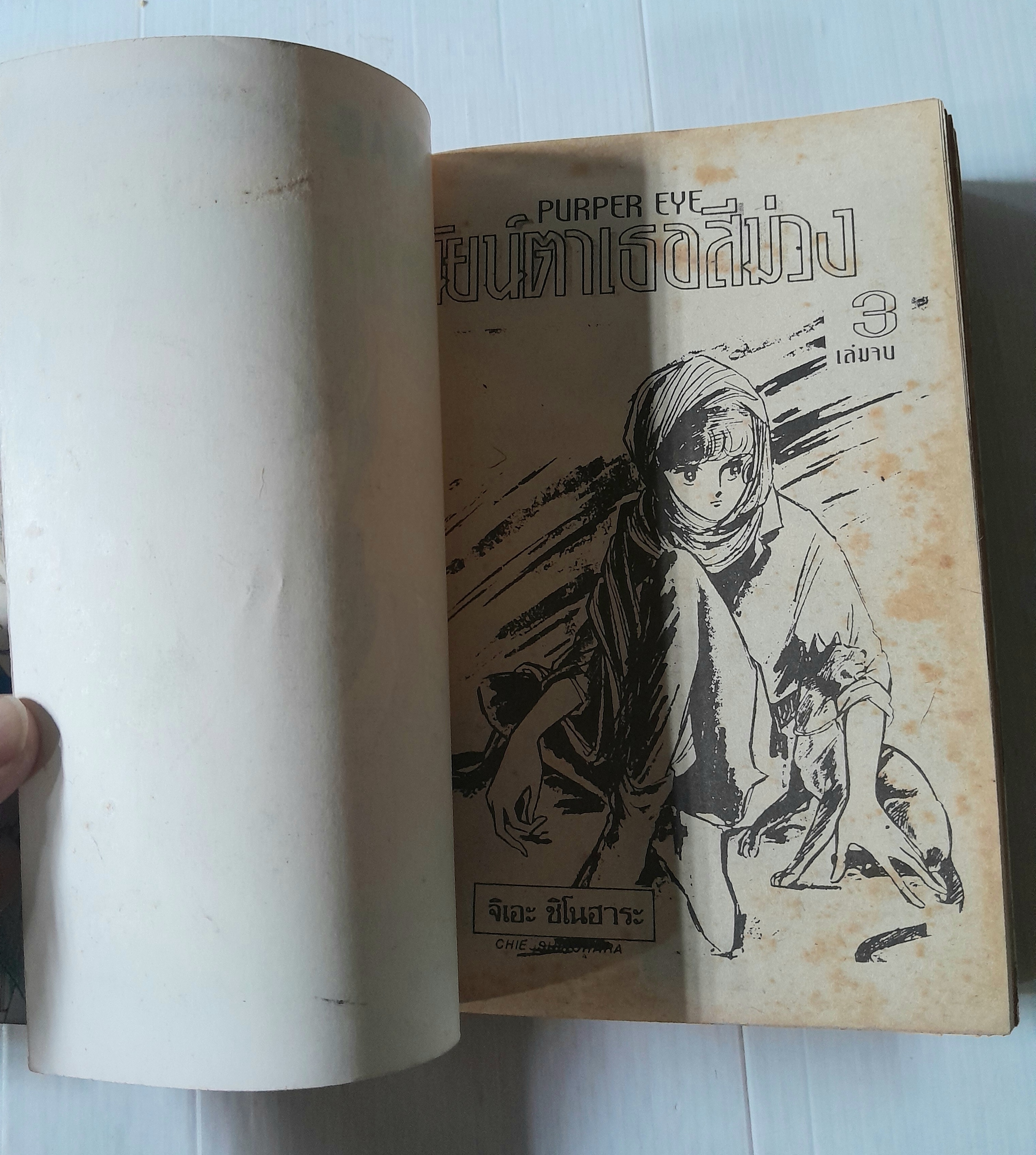 นัยน์ตาเธอสีม่วง 3 เล่มจบ / Chie Chinohara