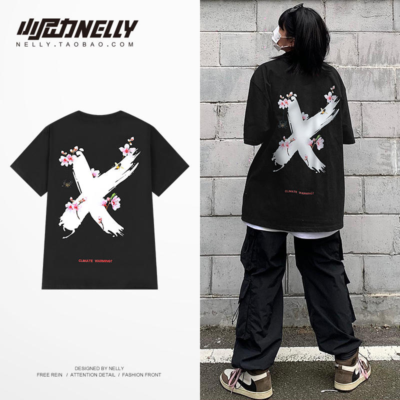 เสื้อยืดคอกลม ผู้ชาย เสื้อยืดผู้ชายเกาหลี เสื้อยืดเกาหลี แบรนด์ NELLY