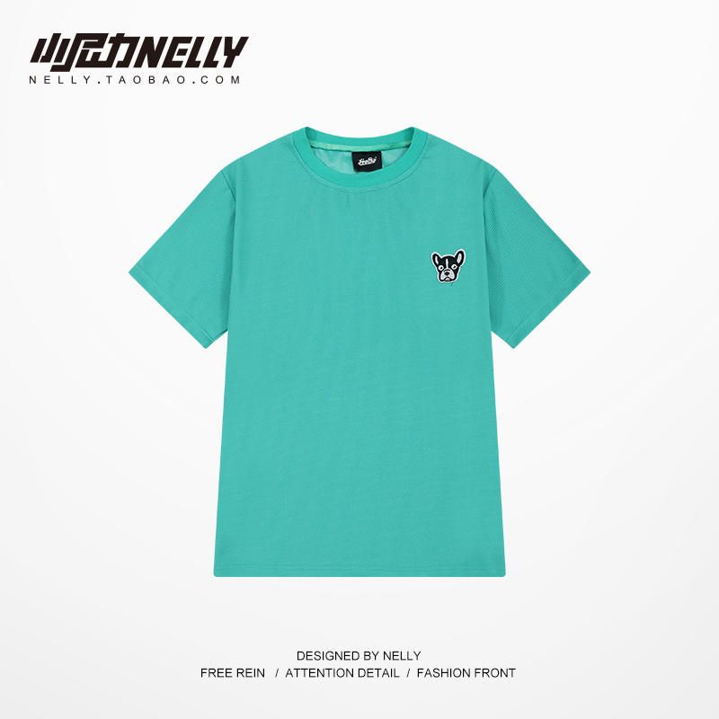เสื้อยืดคอกลม ผู้ชาย เสื้อยืดผู้ชายเกาหลี เสื้อยืดเกาหลี แบรนด์ NELLY