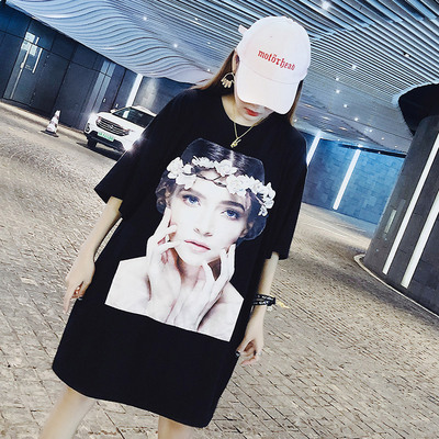 เสื้อยืดคนอ้วนแบบโอเวอร์ไซส์แบบ ulzzang fashion