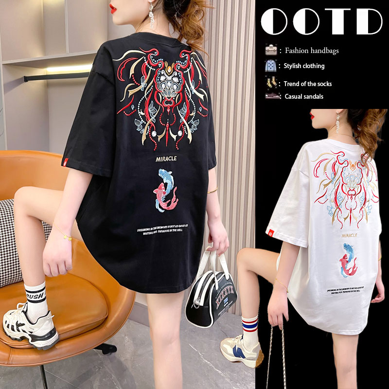 เสื้อยืดคนอ้วนแบบโอเวอร์ไซส์แบบ ulzzang fashion สนใจทักแชท