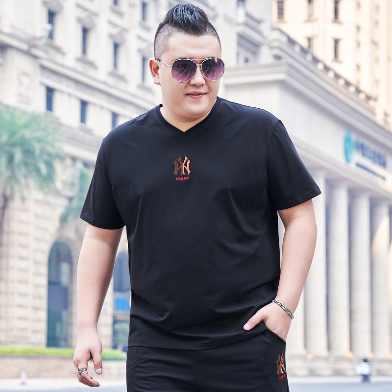 เสื้อยืดผู้ชายอ้วน S-5XL(อกเสื้อ39-51นิ้ว)