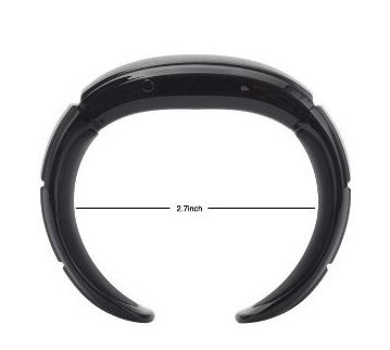 นาฬิกาข้อมือ แบบ กำไล นาฬิกา ไฮเทค รับโทรศัพท์ ได้ มีฟังก์ชั่น Bluetooth ใช้เป็น โทรศัพท์ สีดำ และ ขาว สินค้าลดราคา จำนวนจำกัด no 64760