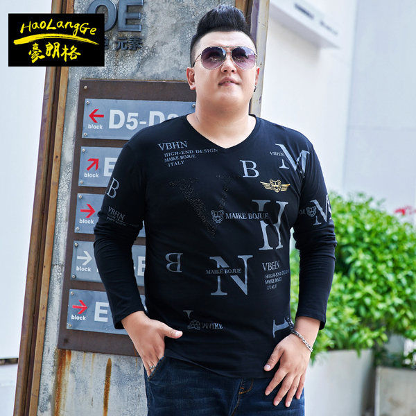 เสื้อยืดผู้ชายอ้วน S-5XL(อกเสื้อ39-51นิ้ว)