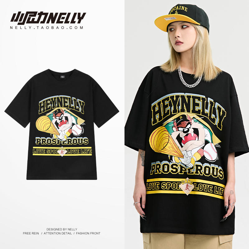 เสื้อยืดคอกลม ผู้ชาย เสื้อยืดผู้ชายเกาหลี เสื้อยืดเกาหลี แบรนด์ NELLY