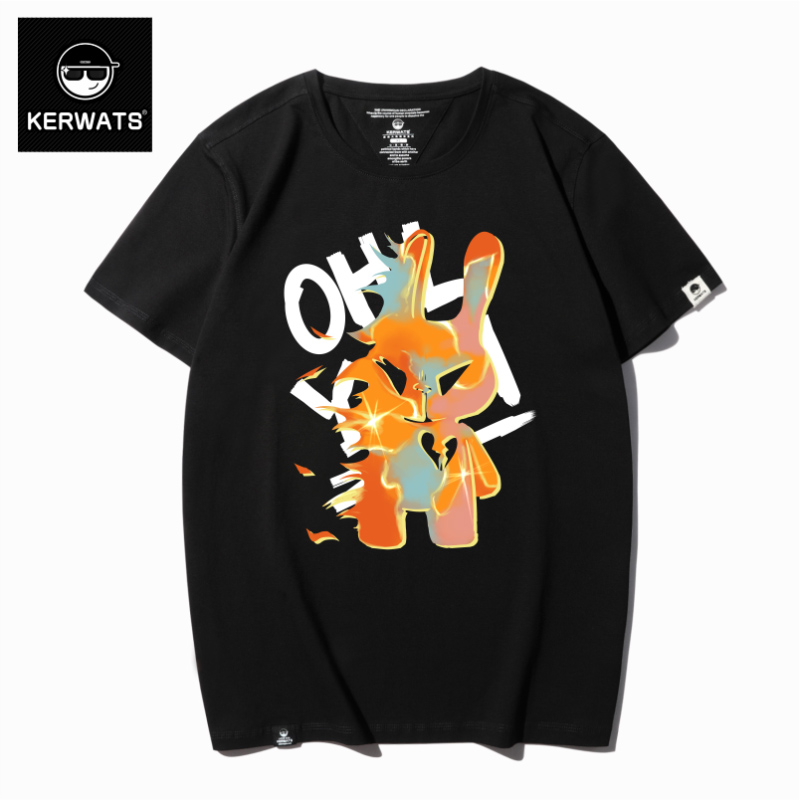 เสื้อยืดผู้ชายอ้วน S-6XL น้ำหนักผู้สวม 50-135 กิโลกรัม