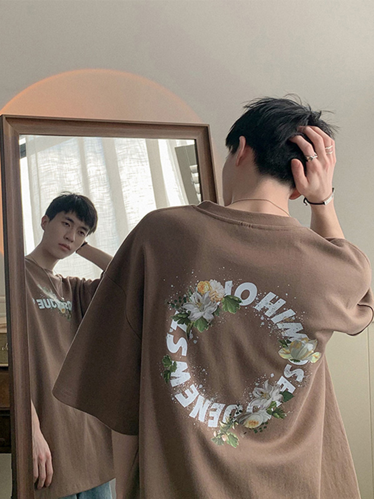 เสื้อยืดผู้ชายอ้วน S-5XL(อกเสื้อ39-51นิ้ว)