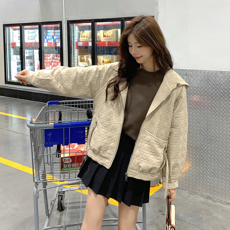 เสื้อโค้ท เสื้อโค้ทกันหนาว เสื้อโค้ทใส่เที่ยวต่างประเทศ ยี่ห้อ: Qianziqian