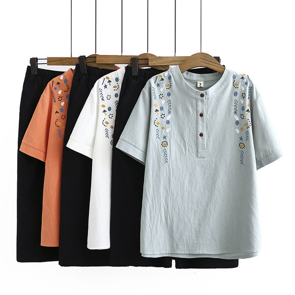 เสื้อลินินสไตล์ผู้ใหญ่ เสื้อคุณแม่ เสื้อผู้ใหญ่ แบรนด์ LININ
