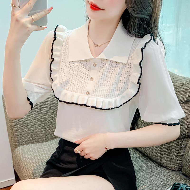 เสื้อผ้าวัยรุ่นเกาหลี เสื้อยืดวัยรุ่นผู้หญิง มีขนาด S M L XL
