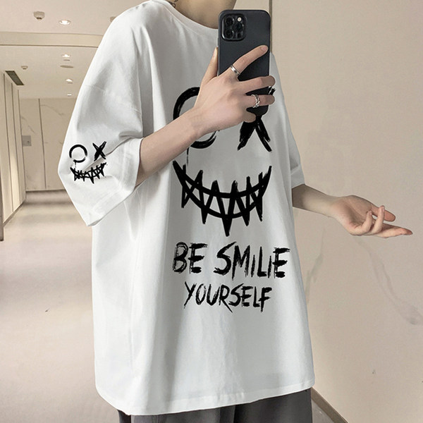 เสื้อยืดผู้ชายอ้วน S-5XL(อกเสื้อ39-51นิ้ว)