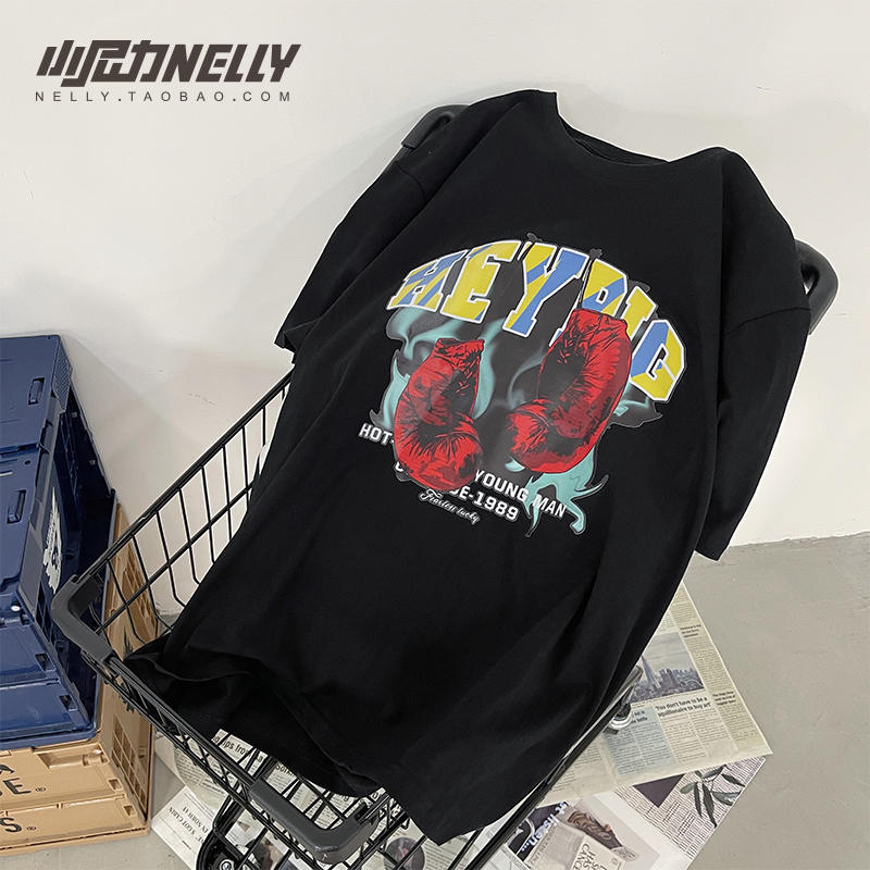 เสื้อยืดคอกลม ผู้ชาย เสื้อยืดผู้ชายเกาหลี เสื้อยืดเกาหลี แบรนด์ NELLY