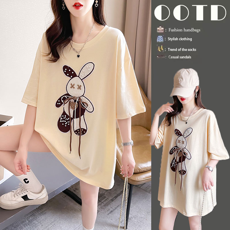 เสื้อยืดคนอ้วนแบบโอเวอร์ไซส์แบบ ulzzang fashion สนใจทักแชท