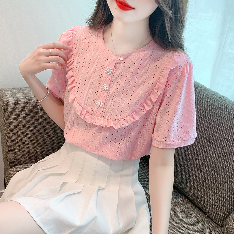 เสื้อผ้าวัยรุ่นเกาหลี เสื้อยืดวัยรุ่นผู้หญิง มีขนาด S M L XL