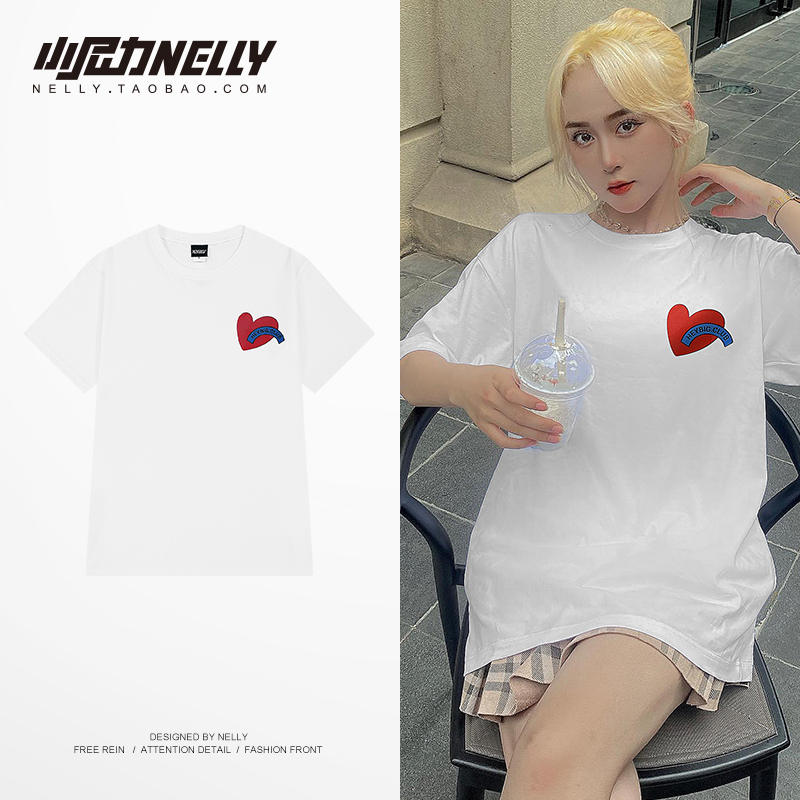 เสื้อยืดคอกลม ผู้ชาย เสื้อยืดผู้ชายเกาหลี เสื้อยืดเกาหลี แบรนด์ NELLY