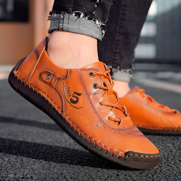 รองเท้าหนังผู้ชาย มีไซส์39-44 รองเท้าโลฟเฟอร์ชาย Slip-On Shoes