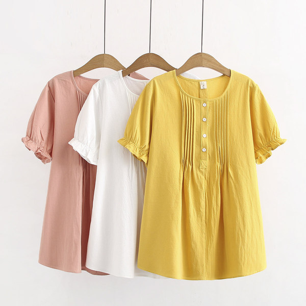 เสื้อลินินสไตล์ผู้ใหญ่ เสื้อคุณแม่ เสื้อผู้ใหญ่ แบรนด์ LININ