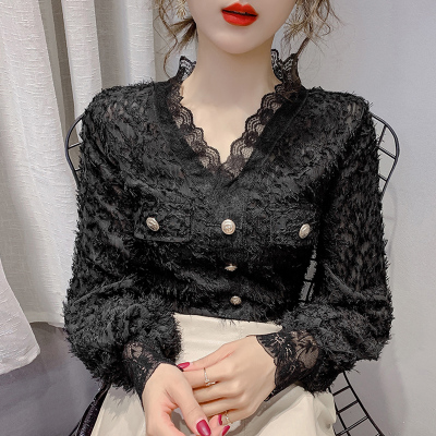 เสื้อเชิ้ตผ้าลูกไม้ เสื้อเชิ้ตผ้าชีฟอง ลายน่ารักๆๆ ราคาโดนใจ